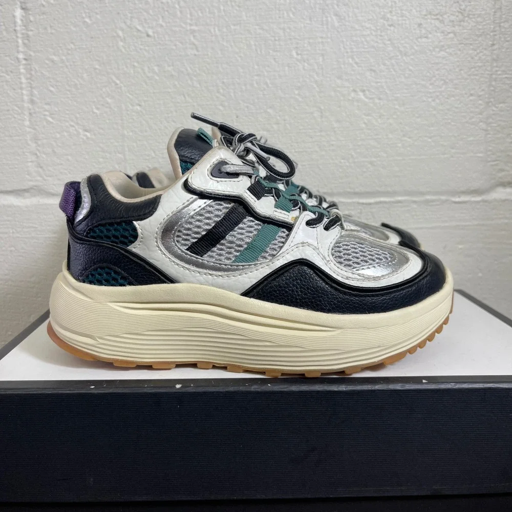 EYTYS Jet Turbo Platform Shoes White Black Sneakers Women's‎ 36 EU/6 US